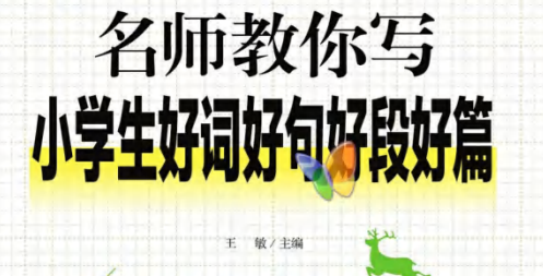 名师教你写小学生好词好句好段好篇-51掌控未来